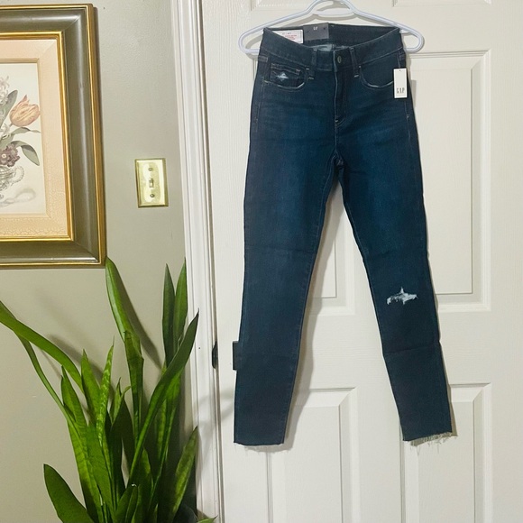 GAP UNIVERSAL JEGGING MID RISE SIZE 27 - Picture 4 of 10